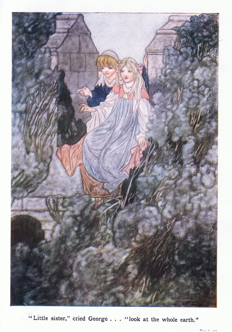 Irmãzinha, gritou GeorgeLook em toda a terra de Charles Robinson