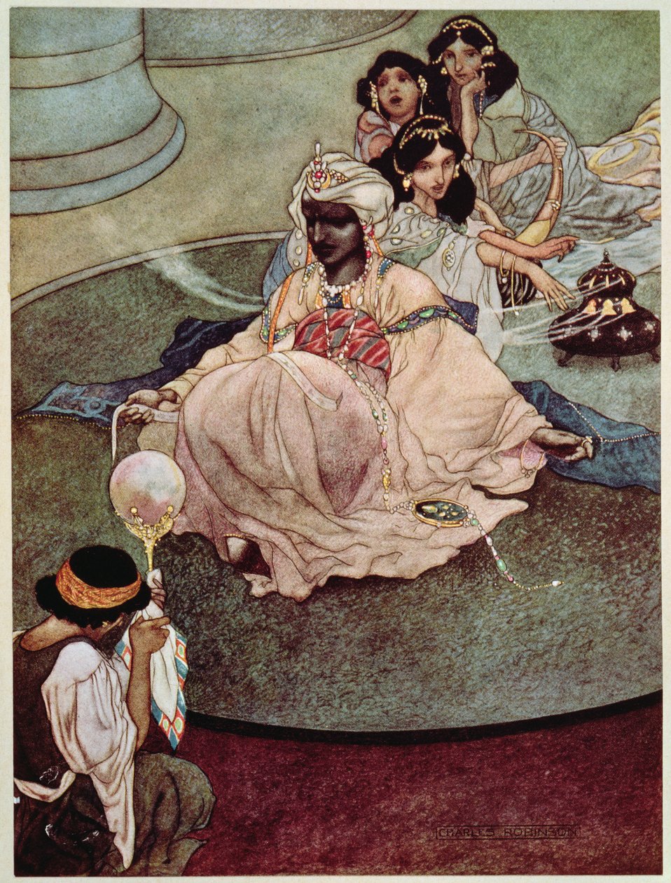 O Rei das Montanhas da Lua, 1913 de Charles Robinson
