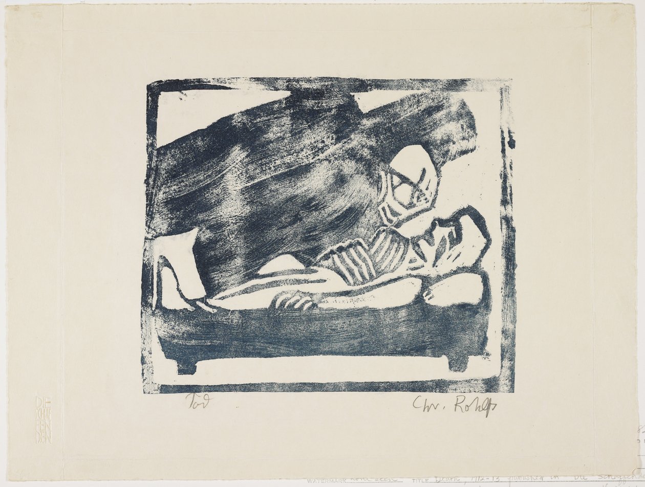 Morte, 1912-1913 de Charles Rohlfs
