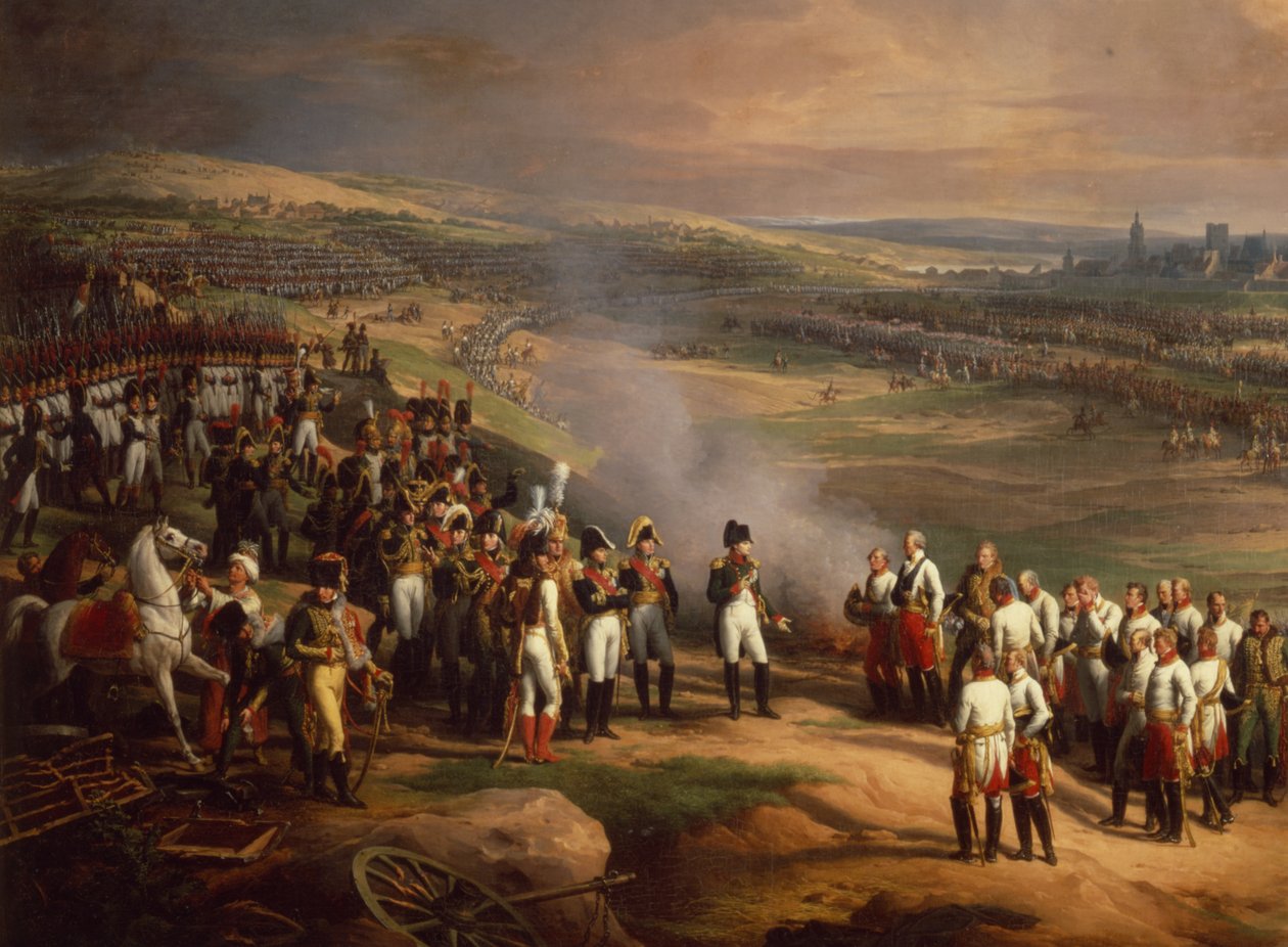 A rendição de Ulm, 20 de outubro de 1805, 1815 (detalhe de 28335) de Charles Thevenin