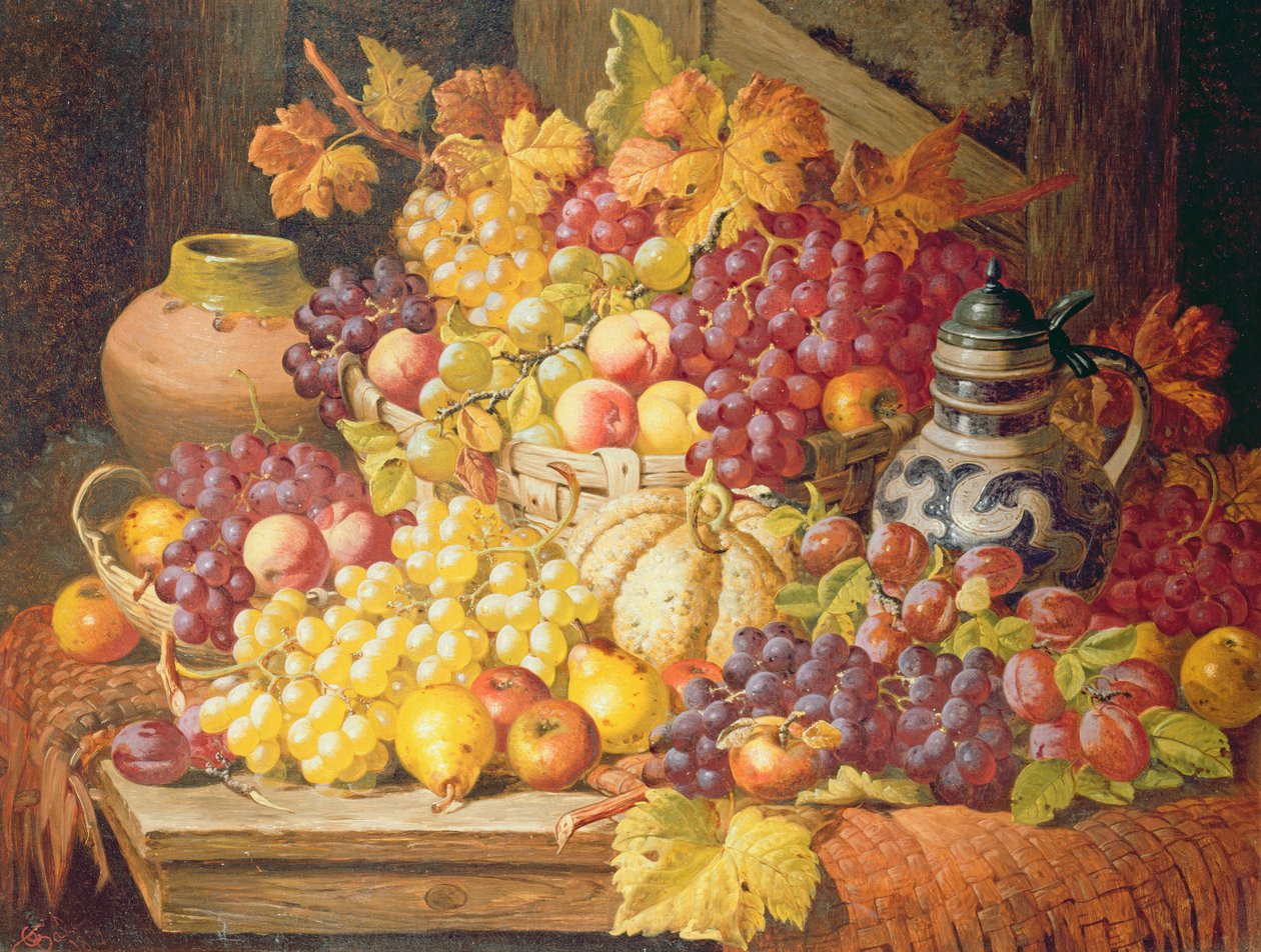 Ainda vida com frutas de Charles Thomas Bale