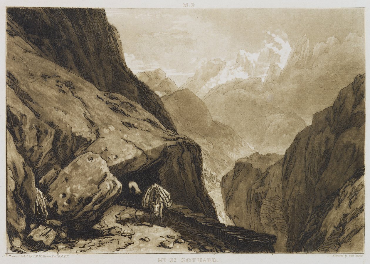 Mt. St. Gothard de Charles Yardley Turner