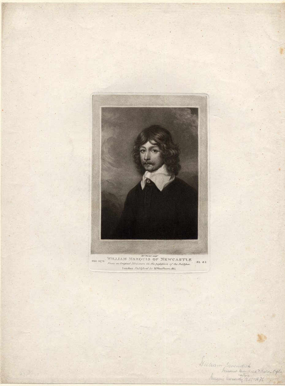 William Cavendish de Charles Yardley Turner