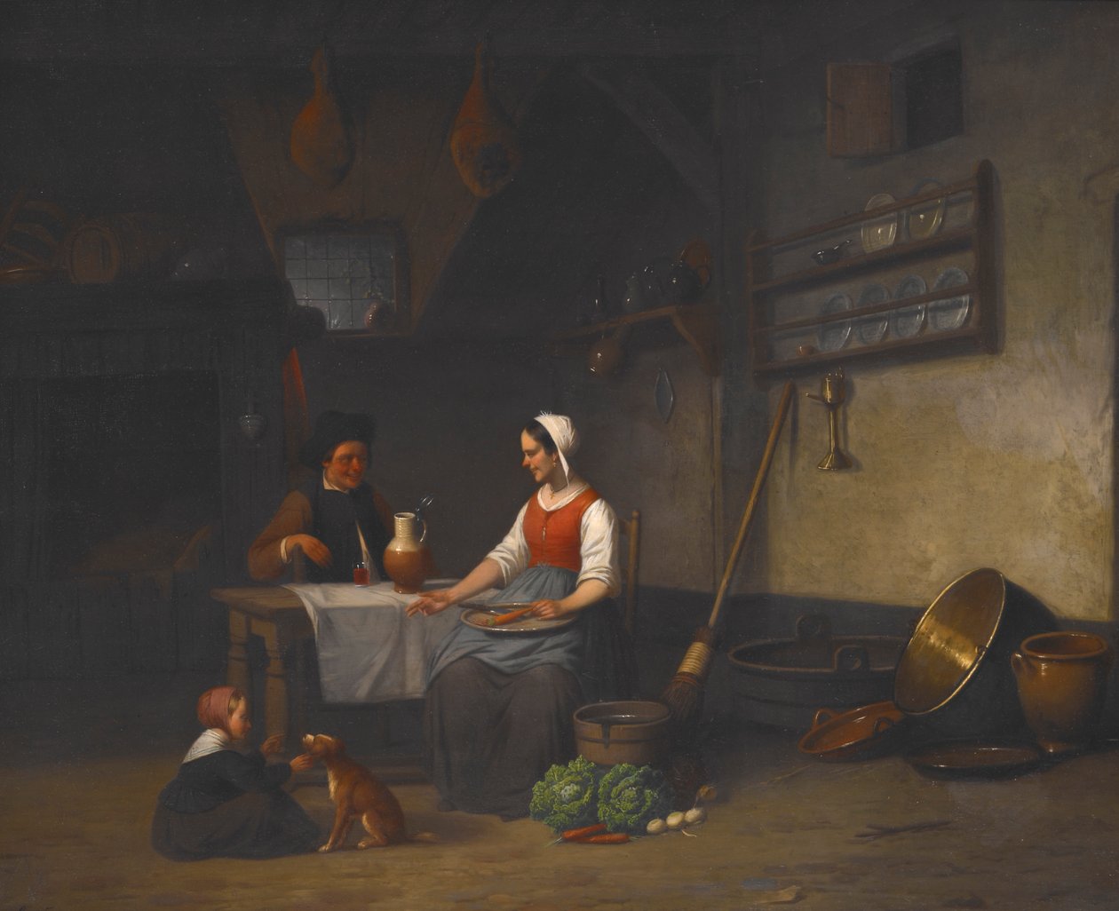 Cena interior de Charles Venneman