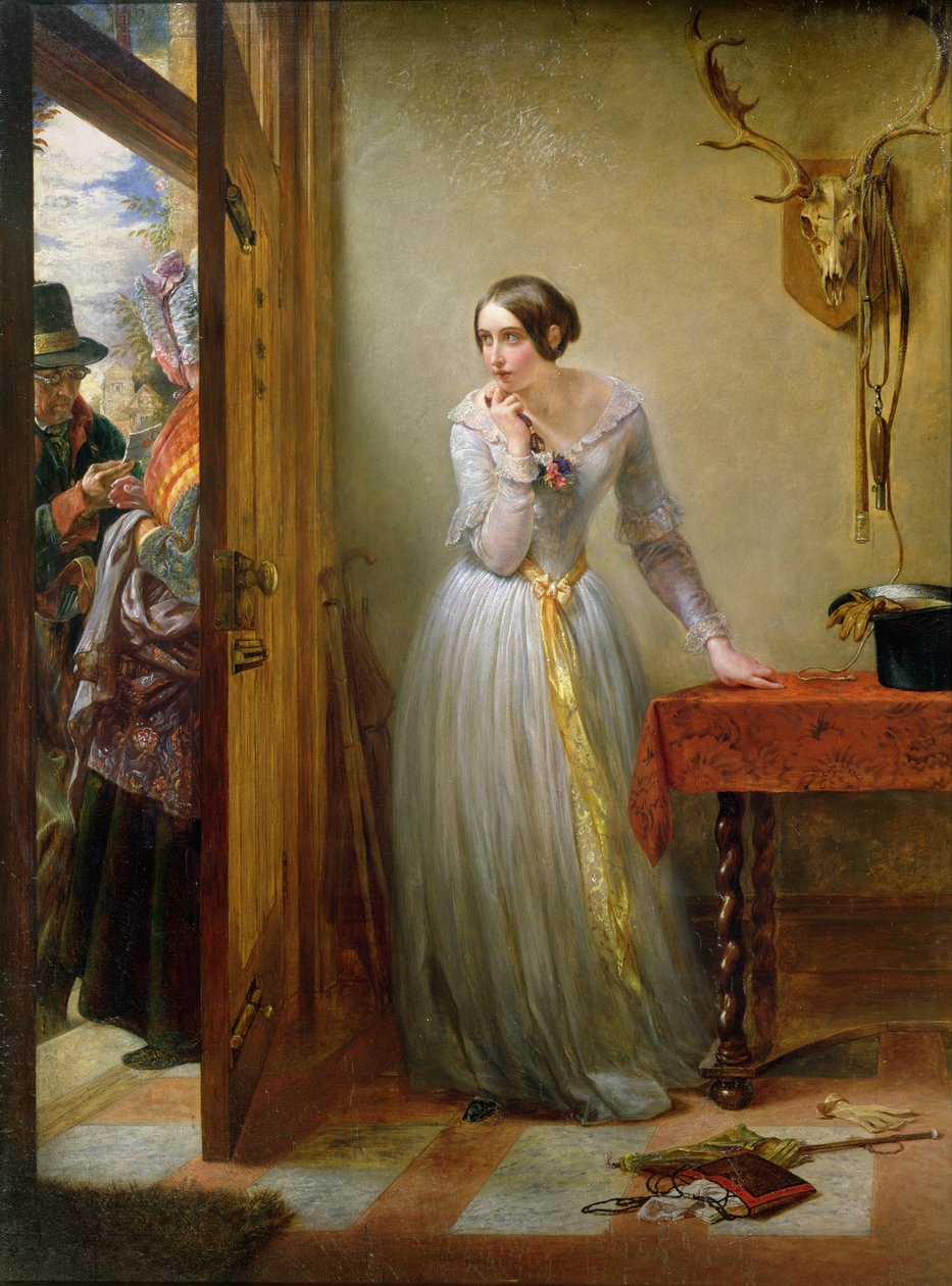 Palpitação, 1844 de Charles West Cope
