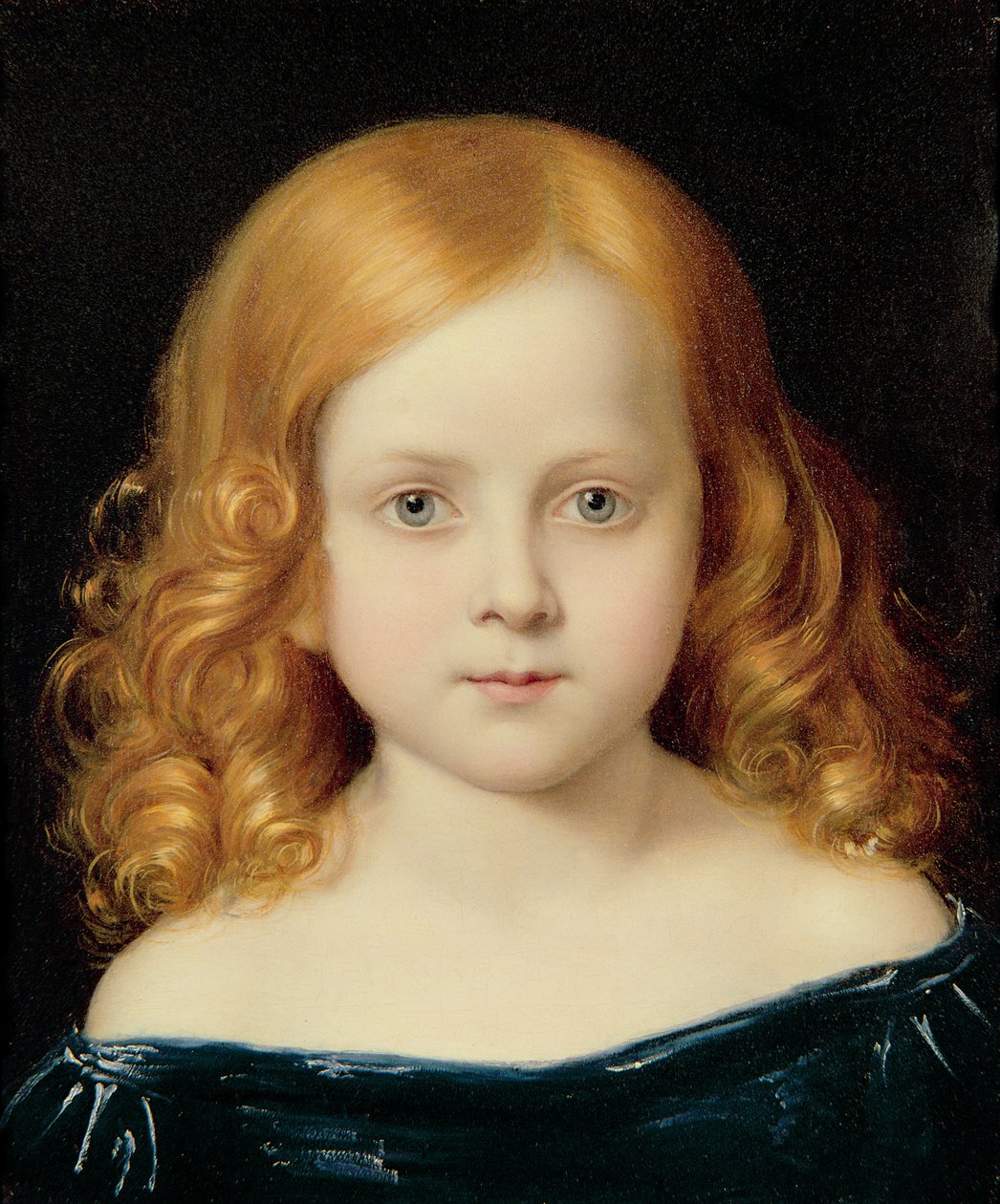 Retrato da Filha do Artista de Charles West Cope