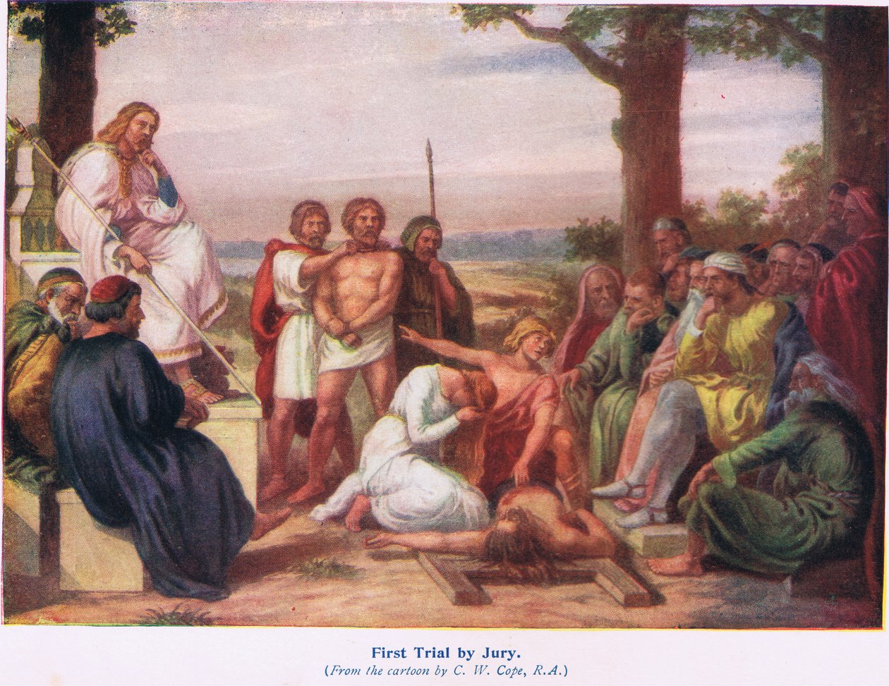 O primeiro julgamento pelo júri de Charles West Cope