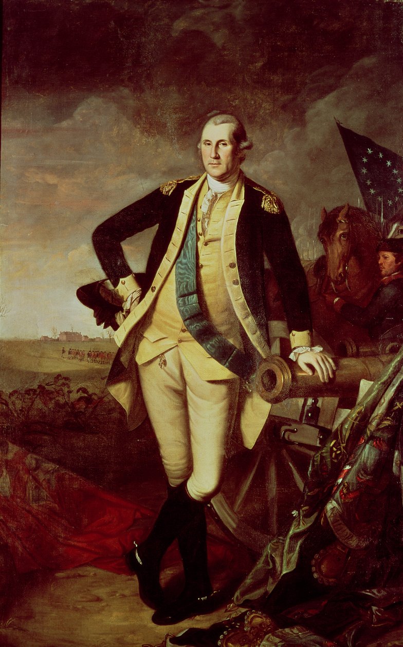 George Washington em Princeton, 1779 de Charles Willson Peale