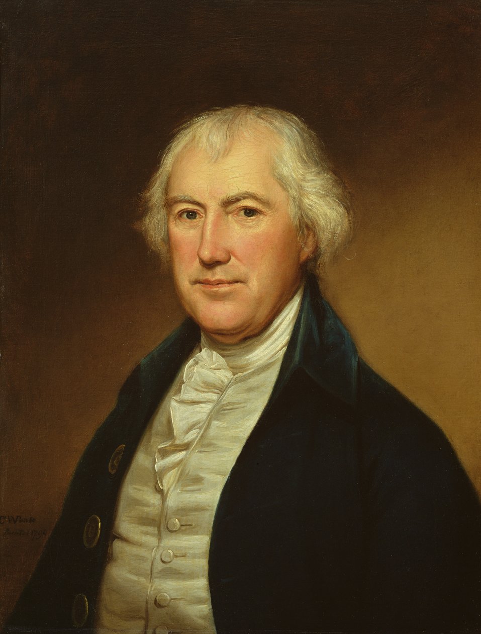 John Beale Bordley, 1790 (óleo sobre tela colocado a bordo) de Charles Willson Peale