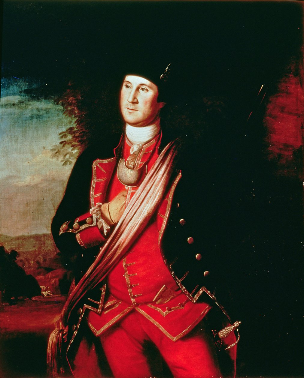 Retrato de George Washington (1732-99) 1772 de Charles Willson Peale