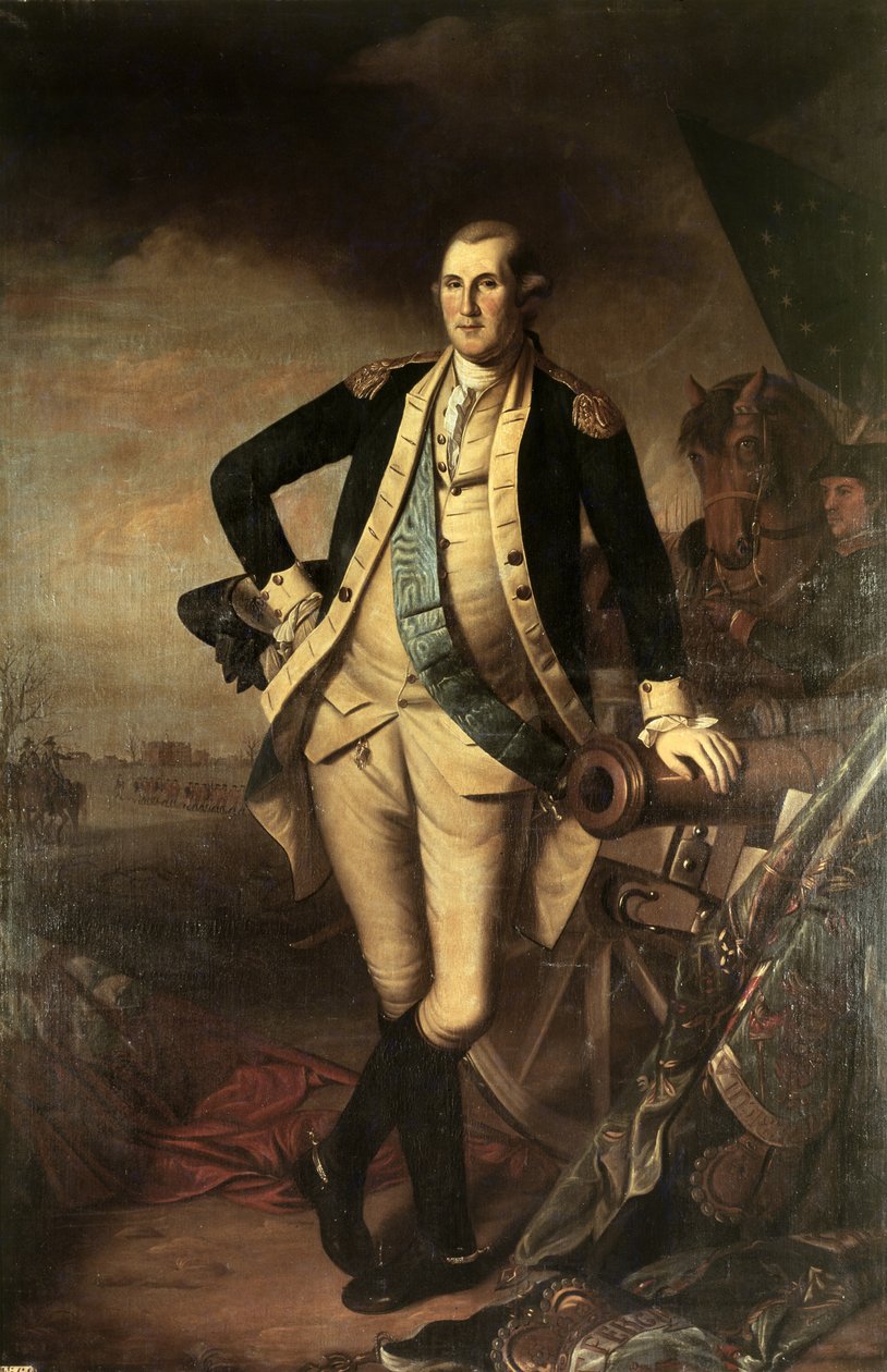 Retrato de George Washington, 1779 de Charles Willson Peale