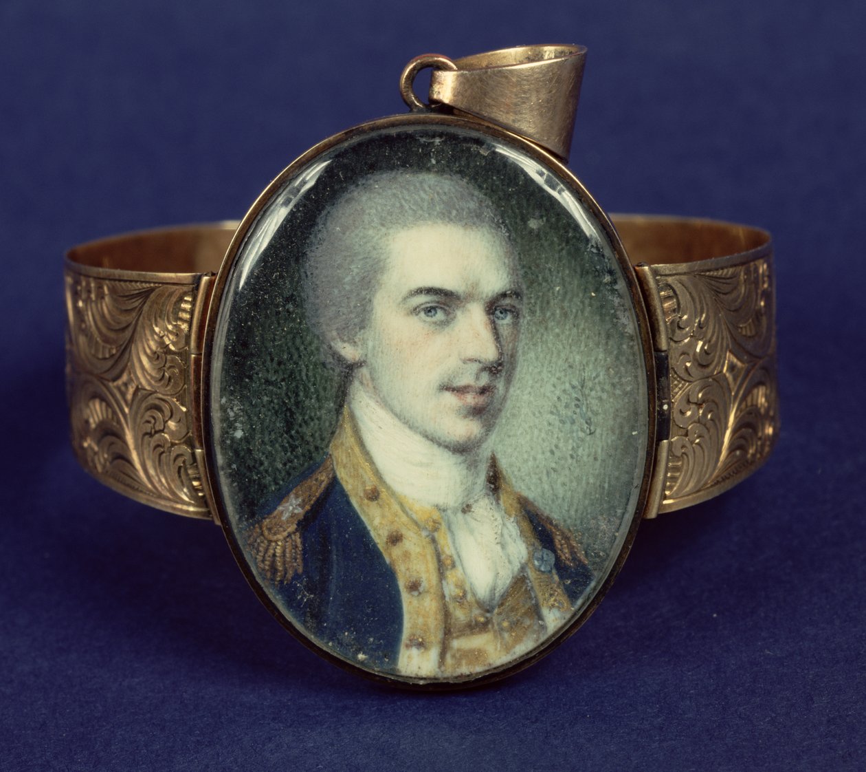 Samuel B. Webb, 1779 (wc em marfim em pulseira) de Charles Willson Peale