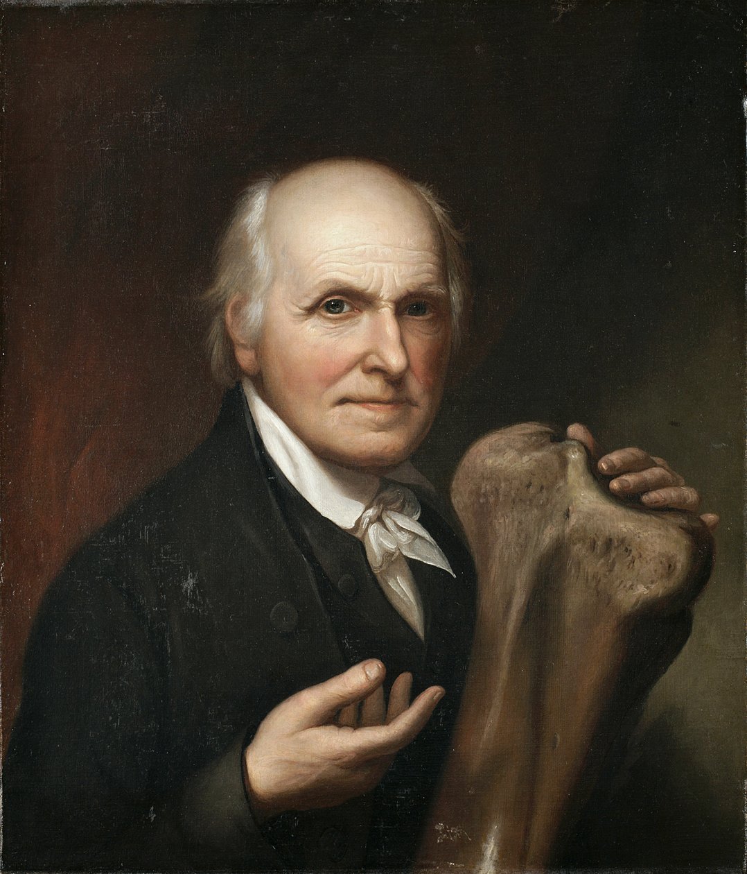 Auto-retrato, 1824 de Charles Willson Peale