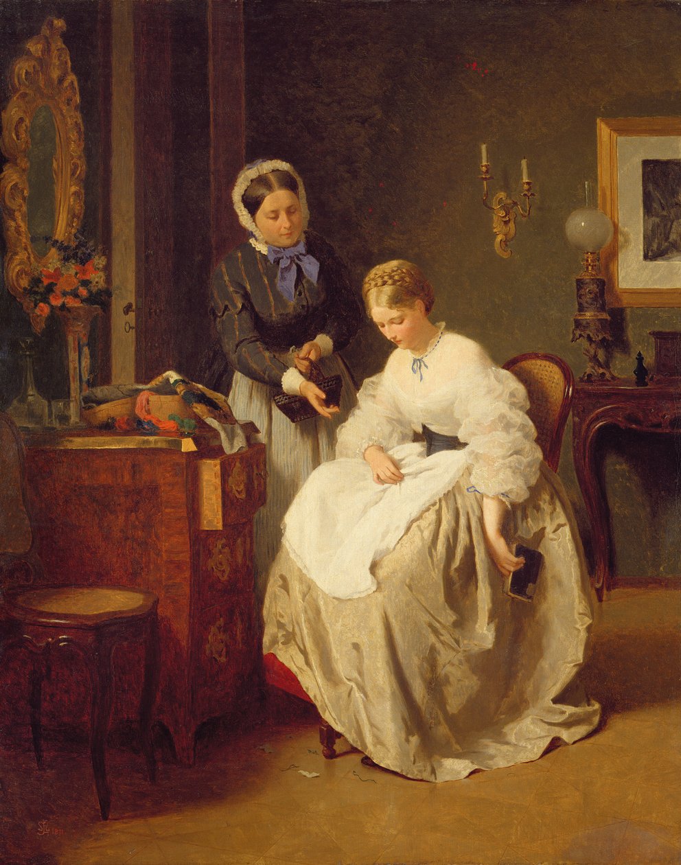 Uma soneca quieta de Charles Wynne Nicholls