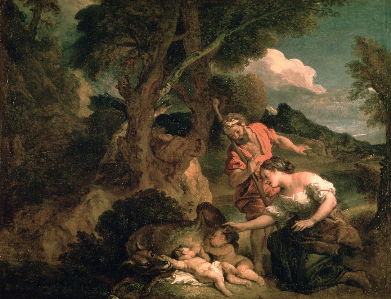 Romulus e Remus de Charles de la Fosse