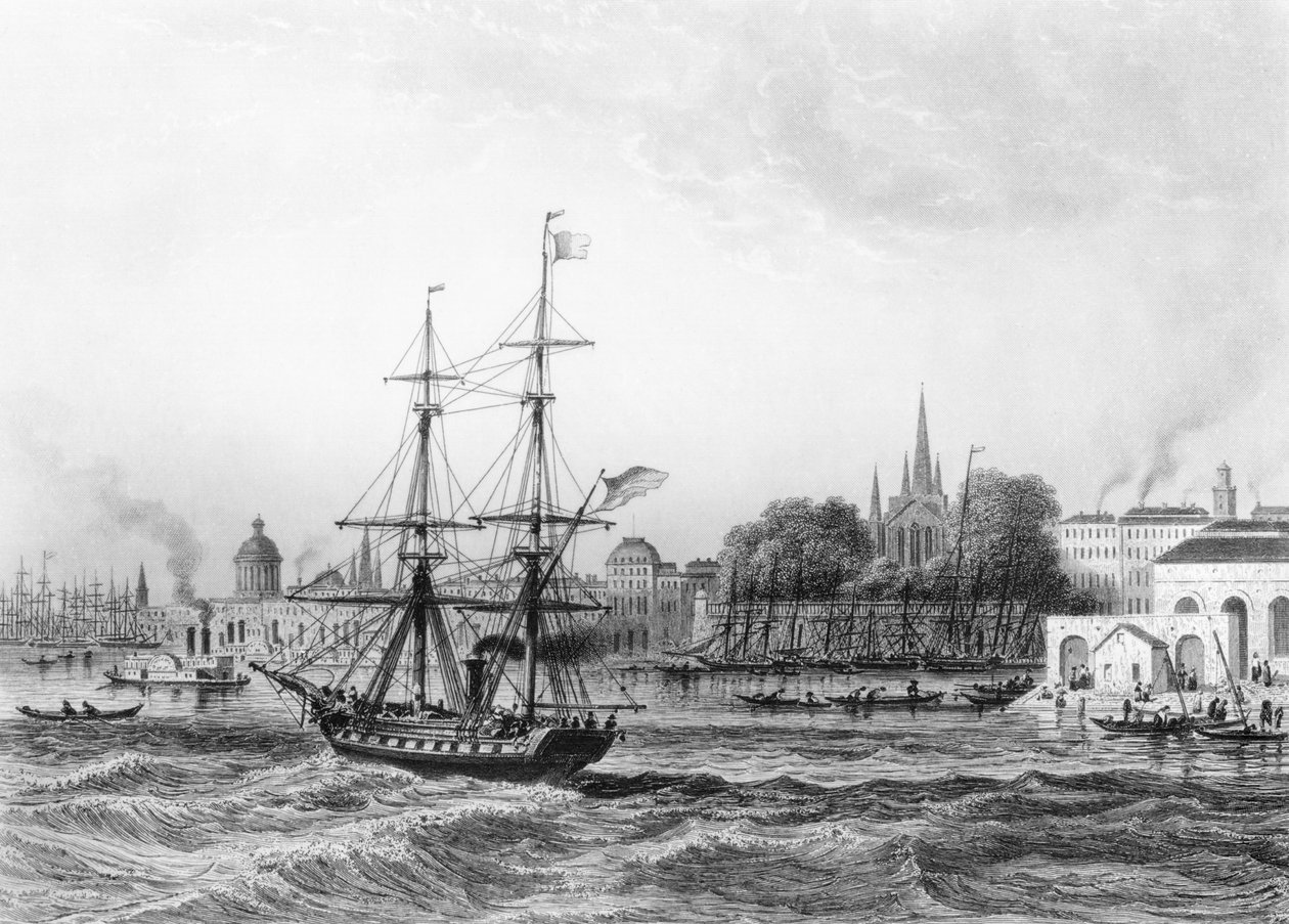 Porto de Nova Orleans de Charles de Lalaisse