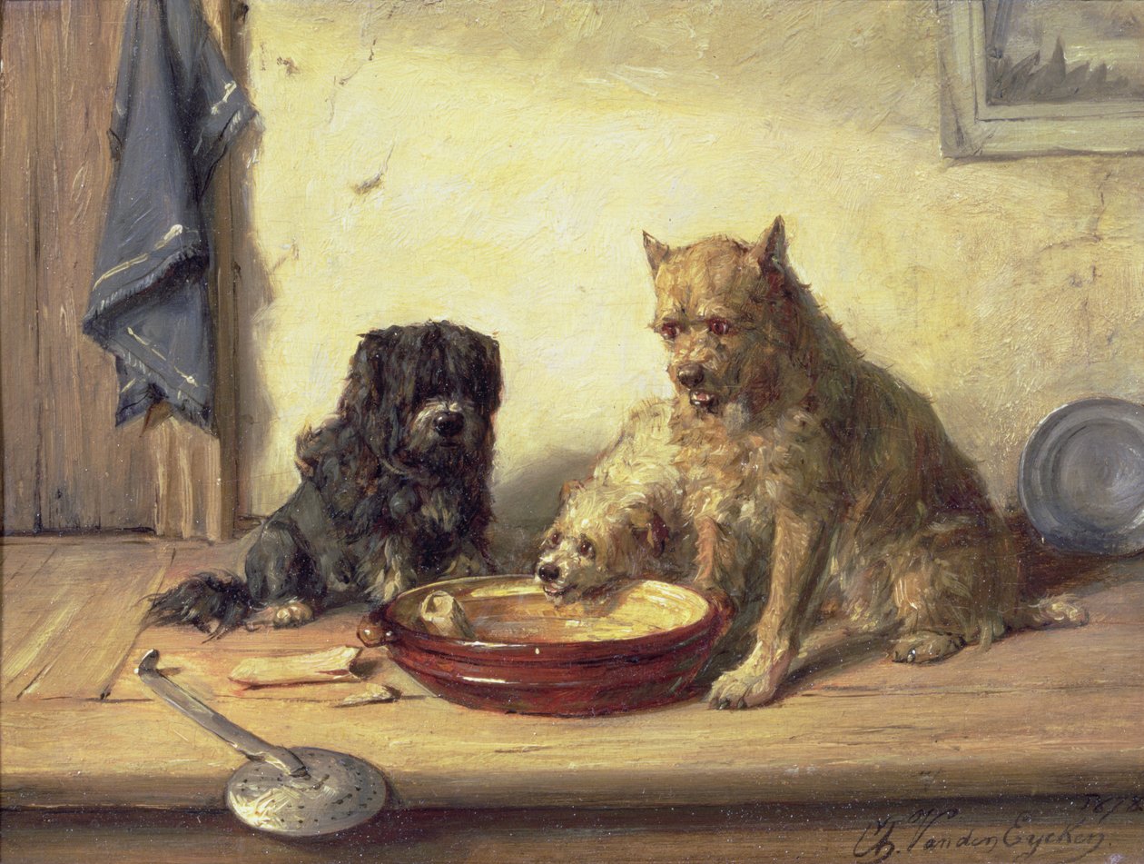 Osso de contenção, 1878 de Charles van den Eycken