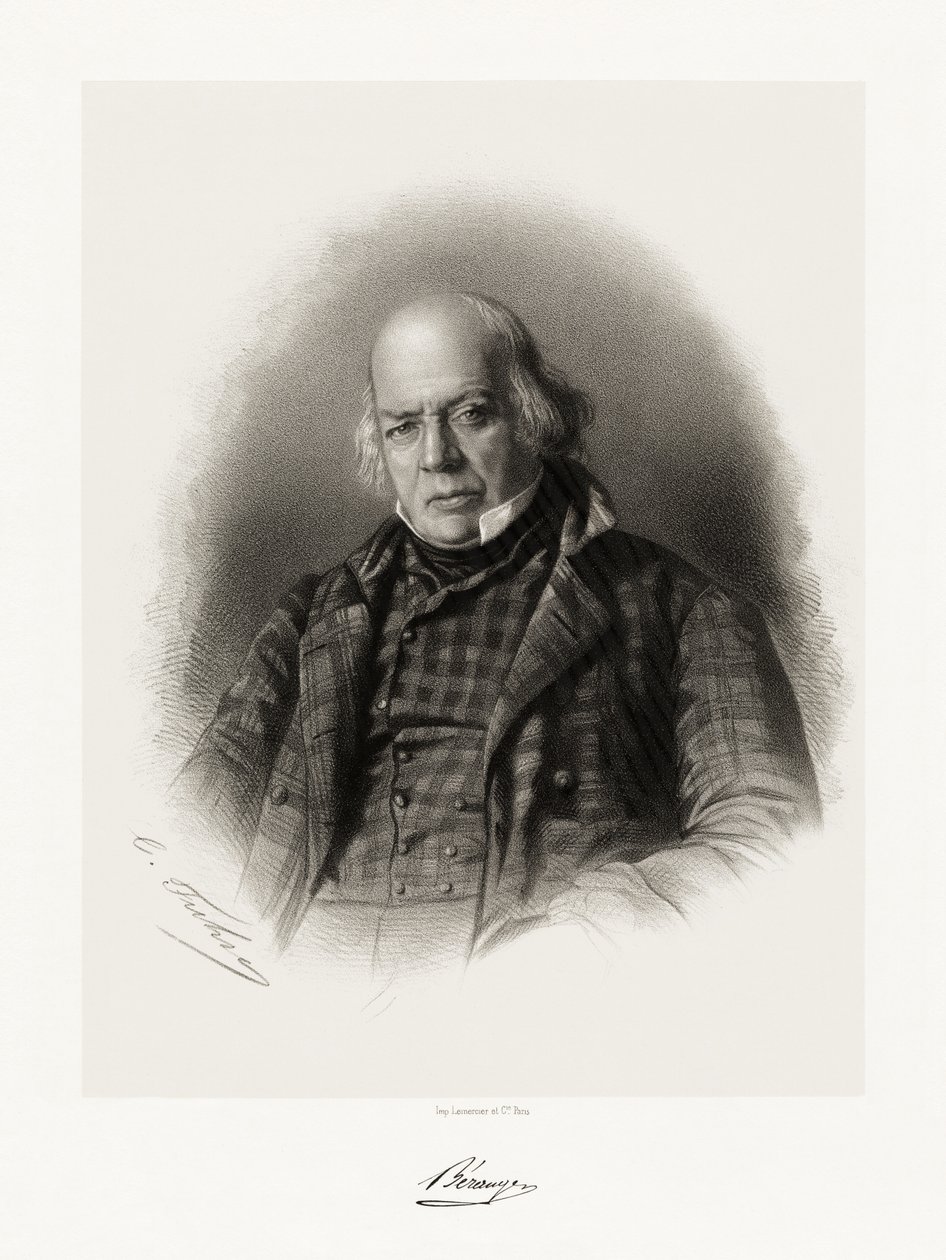 Pierre Jean de Beranger, 1865-66 de Charles Jeremie Fuhr