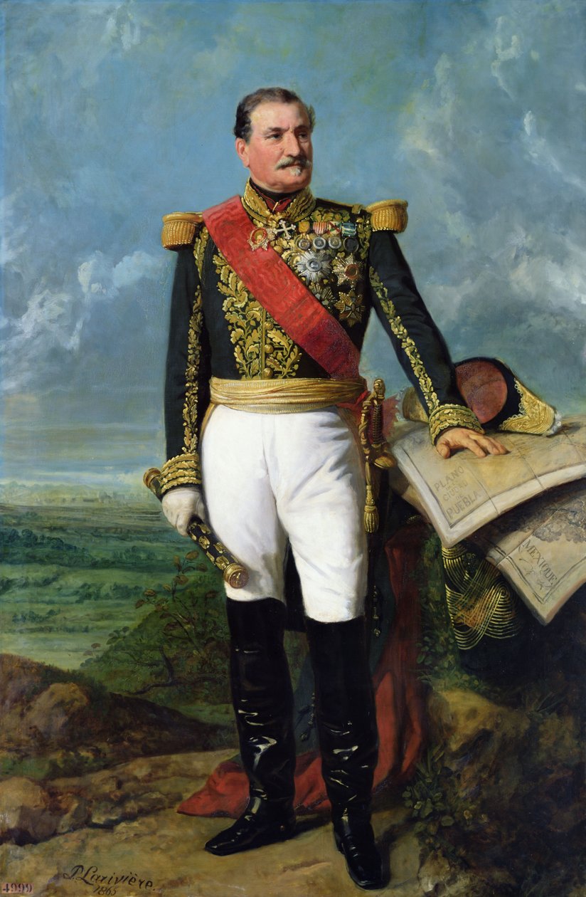 Elie-Frederic Forey (1804-1872), Empire Marshall de Charles Philippe Lariviere