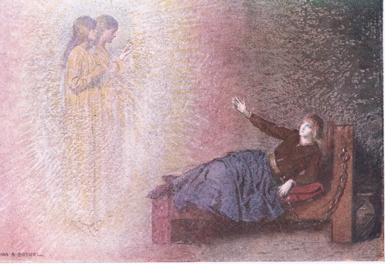 Na cela de Jeanne, de The Story of Jeanne D