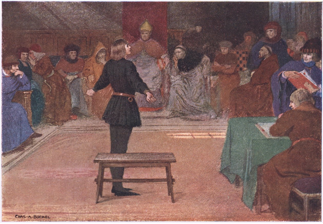 O julgamento, de The Story of Jeanne D