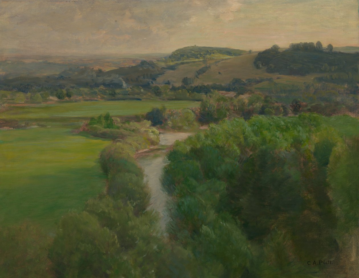 Paisagem da Cornualha de Charles A. Platt