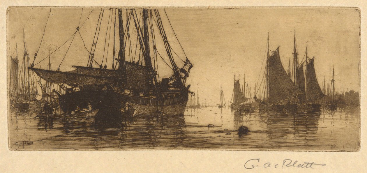 Barcos de pesca de Charles A. Platt