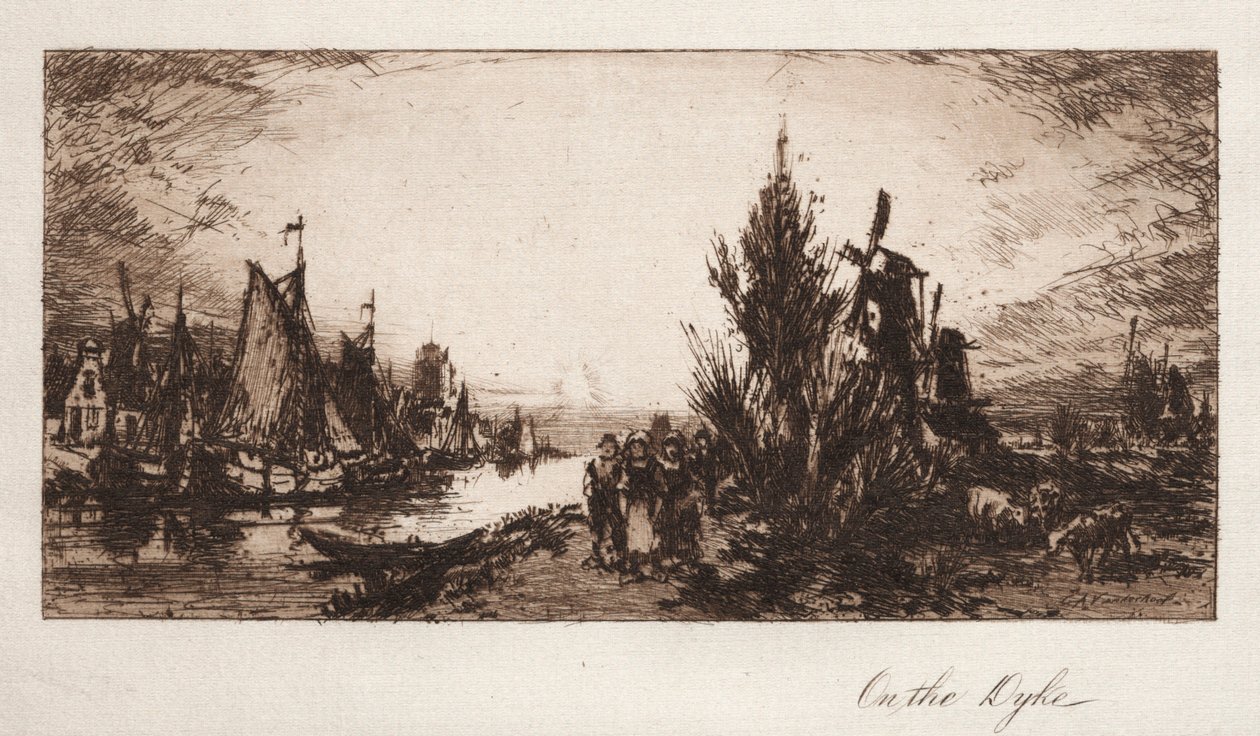 No Dique, 1885. de Charles A. Vanderhoof