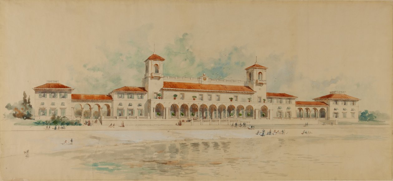 Edifício Principal, Richmond Beach Park, Staten Island de Charles Adams Platt