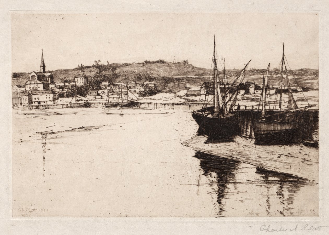 Trouville, 1889. de Charles Adams Platt