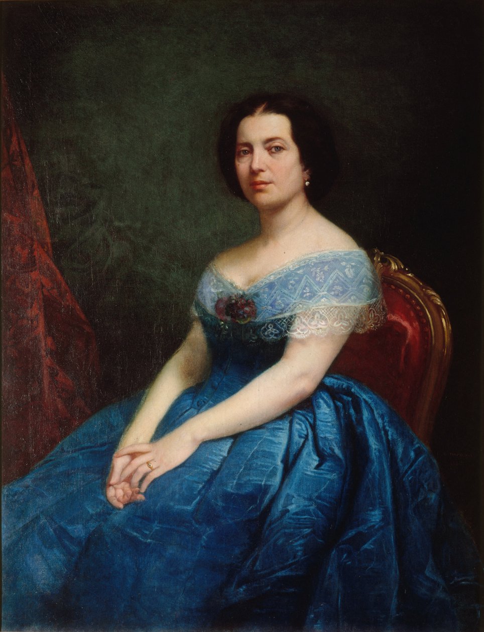 Retrato de Ernesta Grisi 1816-1895, 1866. de Charles Adolphe Bonnegrace