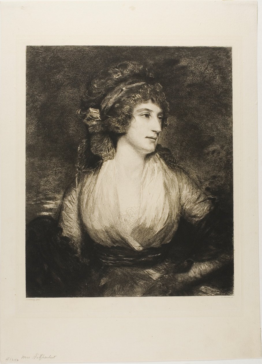 Retrato de uma mulher de Charles Albert Waltner