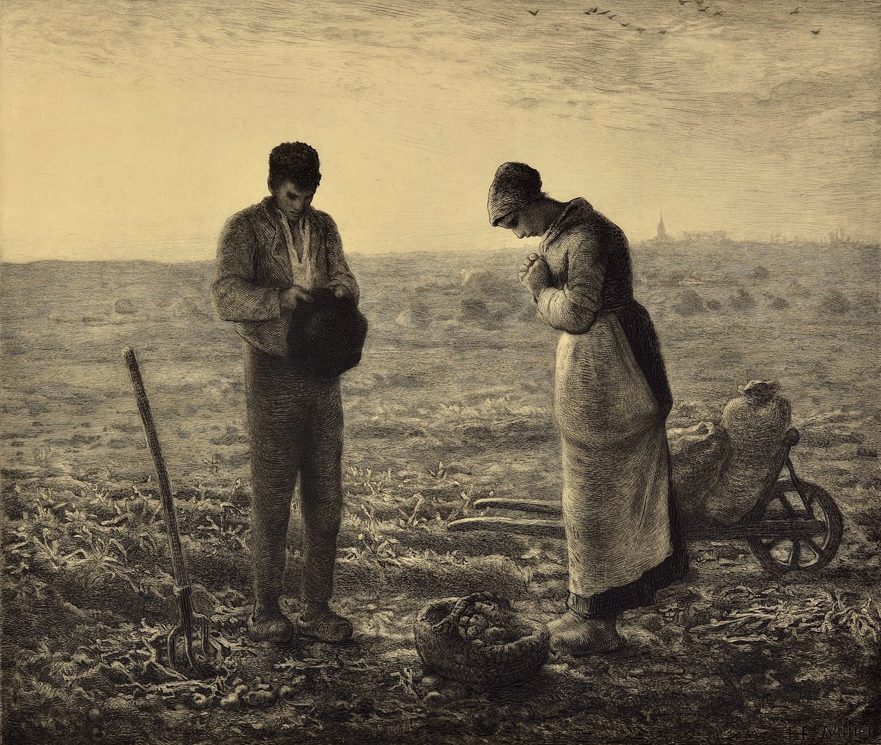 O Angelus de Charles Albert Waltner