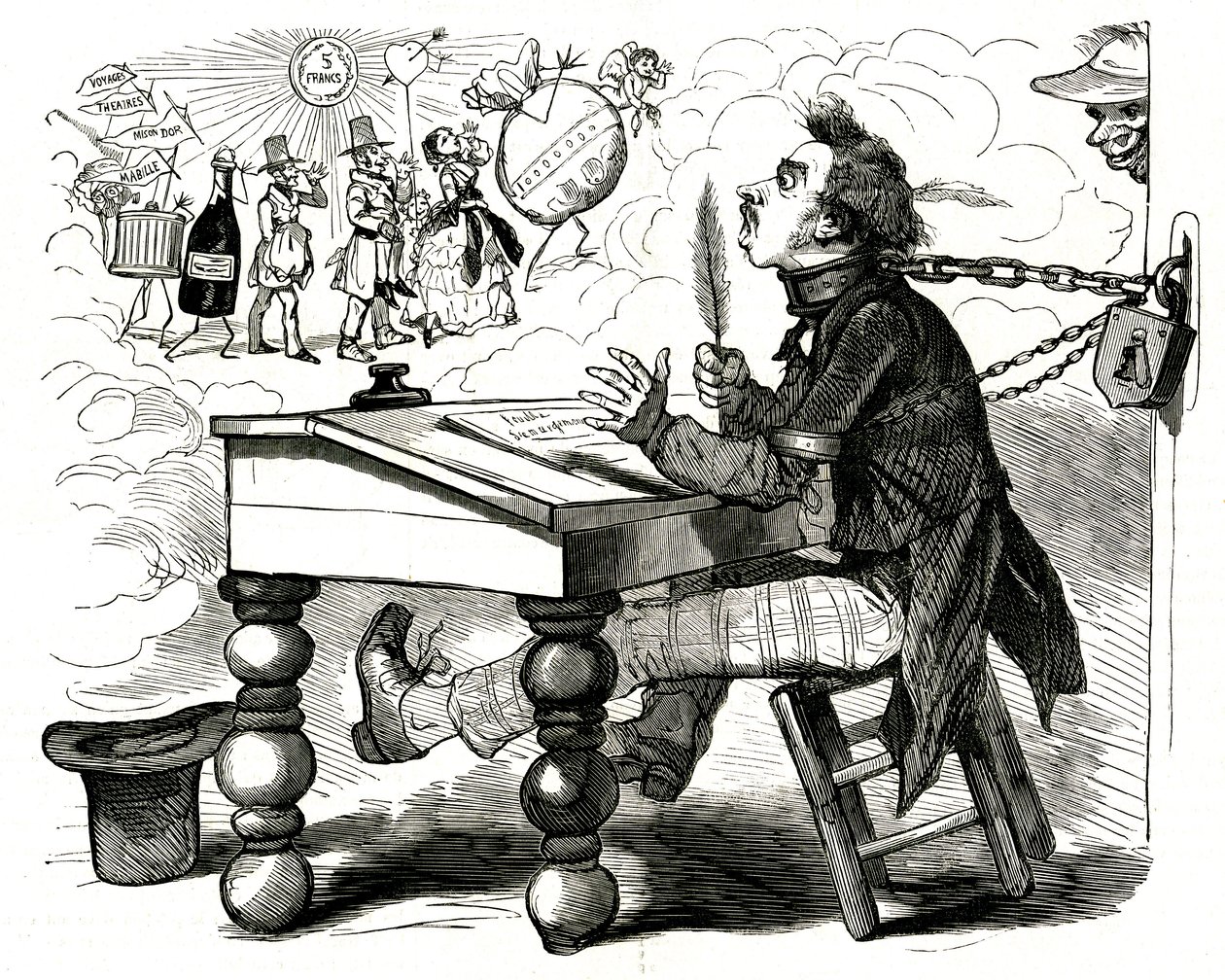 Imagem desconhecida de Charles Albert dArnoux Bertall