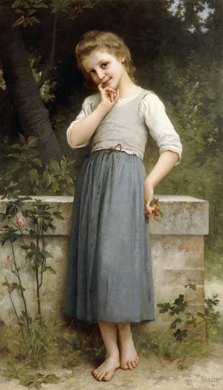 O Selecionador de Cerejas, 1900 de Charles Amable Lenoir