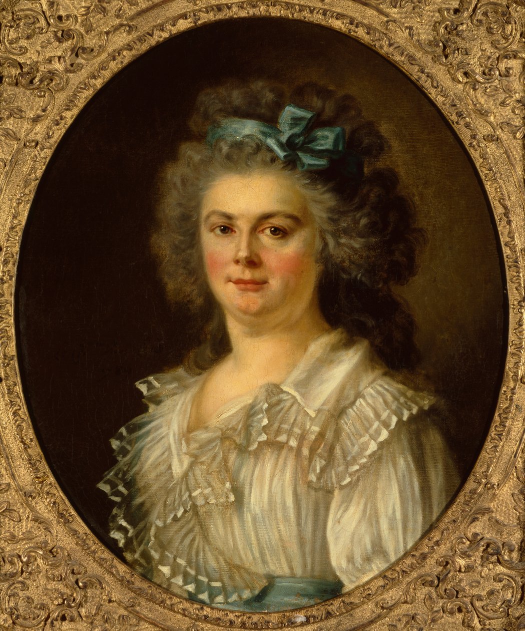 Retrato de uma senhora de Charles Amedee Philippe van Loo