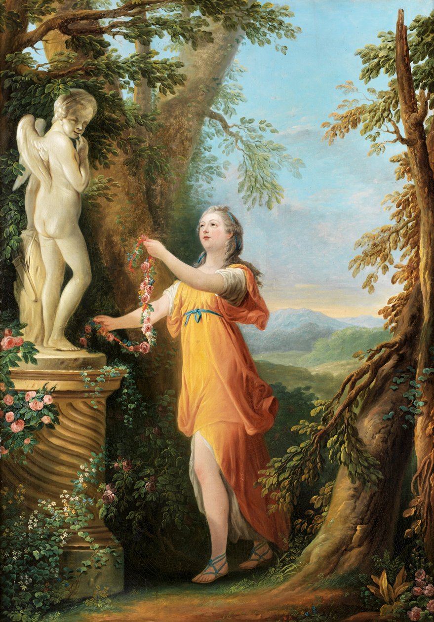 Charles André van Loo Sacrifício para amar de Charles André van Loo