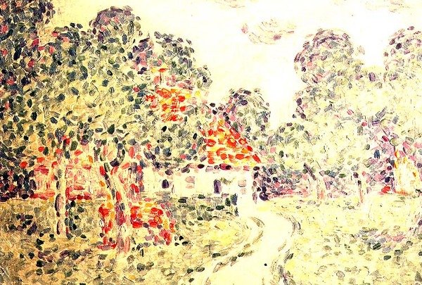 A Pequena Fazenda de Charles Angrand