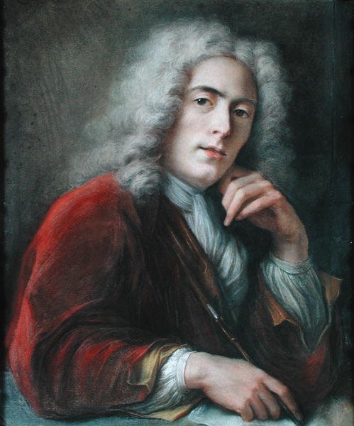 Retrato do artista de Charles Antoine Coypel