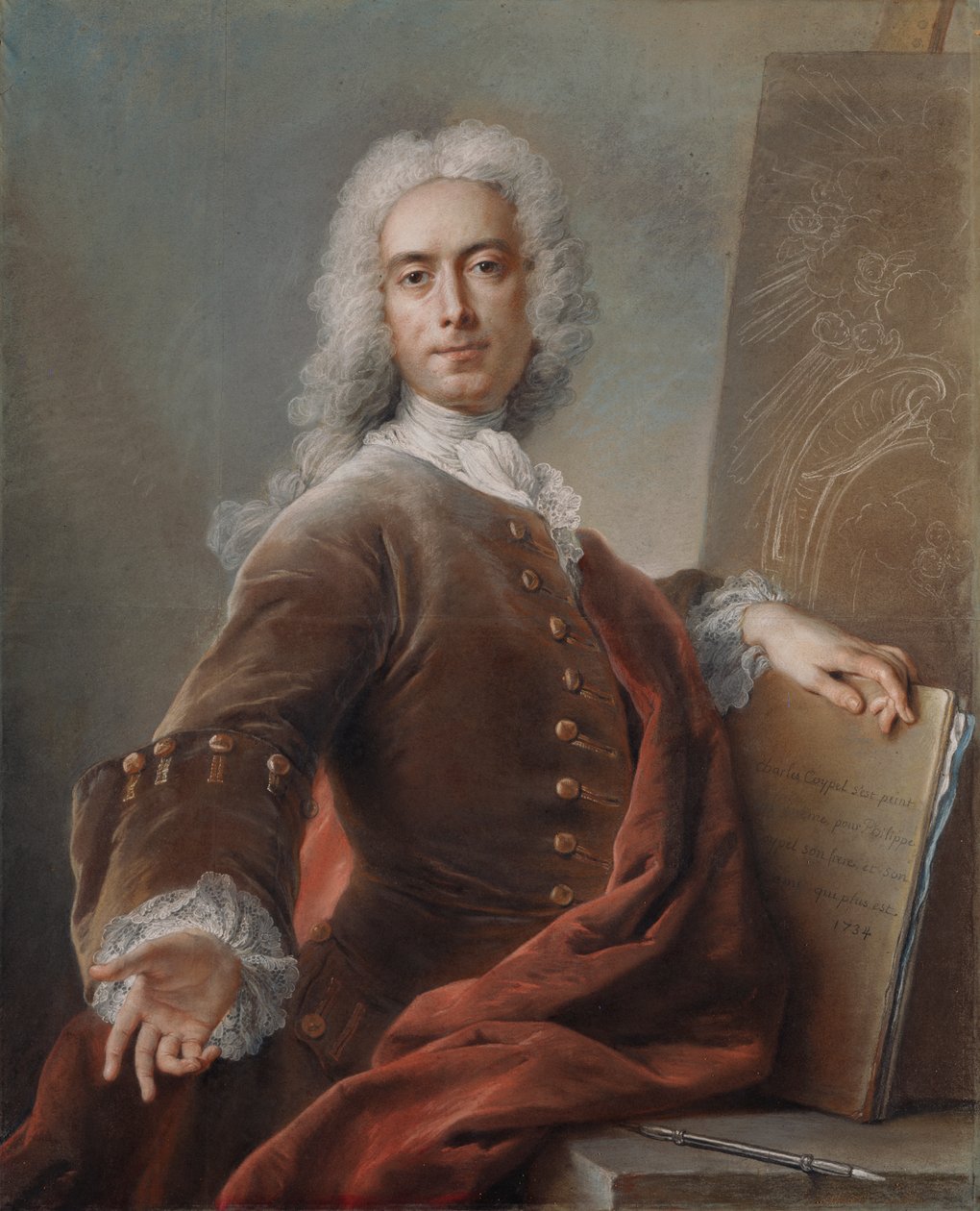 Autorretrato de Charles Antoine Coypel