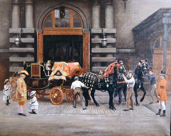 O Transporte do Mestre do Cavalo de Charles Augustus Henry Lutyens