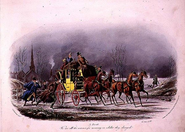 "A Frost", gravado por R.G. Reeve (fl.1811-37) pub. por Thomas McLean de Charles B. (after) Newhouse