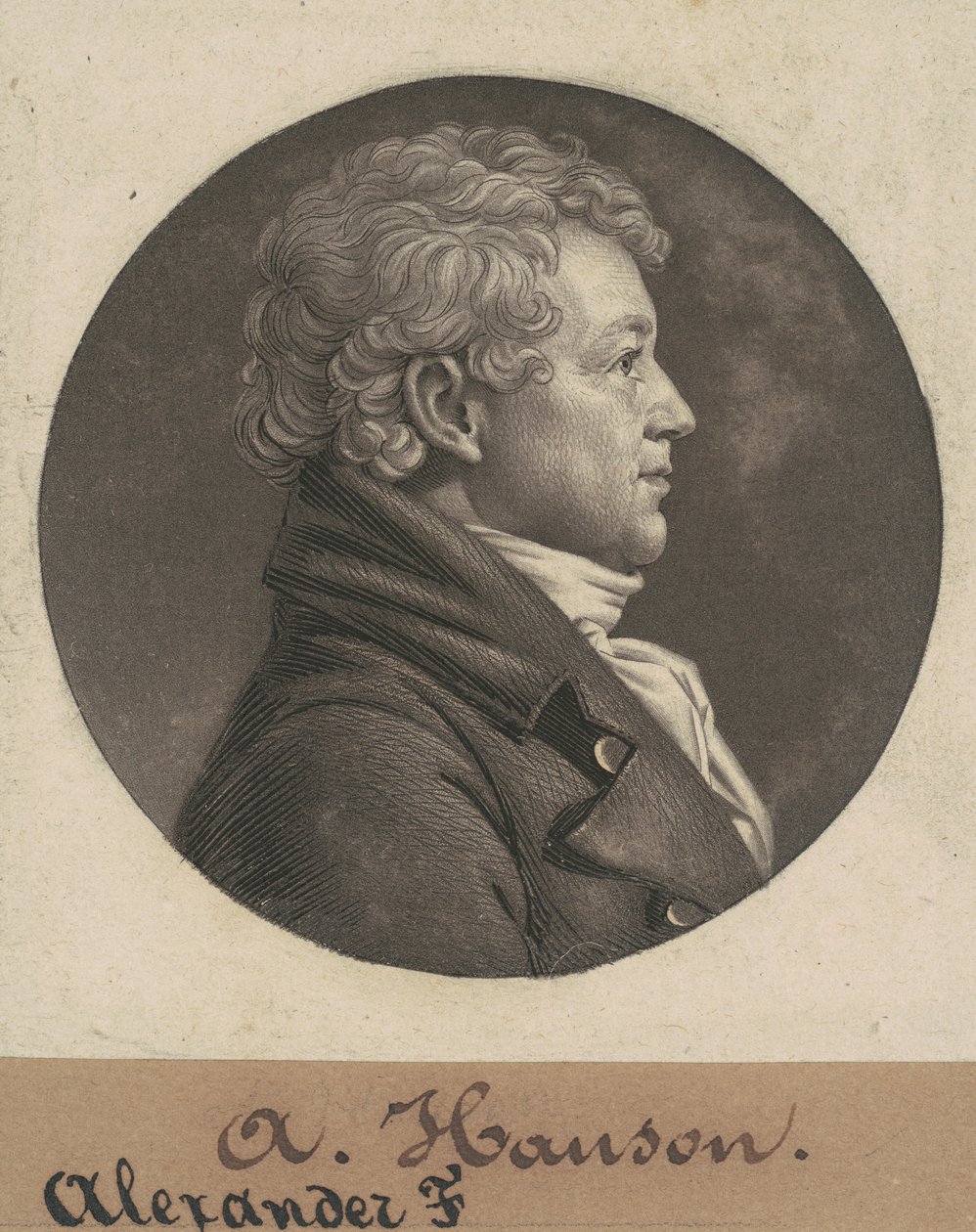 Alexander Contee Hanson de Charles B. J. Févret de Saint Mémin
