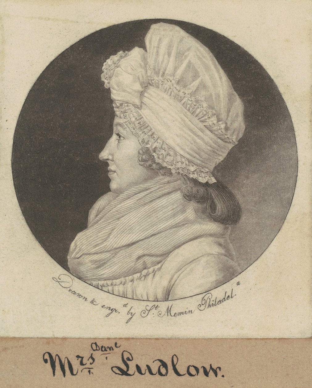 Arabela Duncan Ludlow de Charles B. J. Févret de Saint Mémin