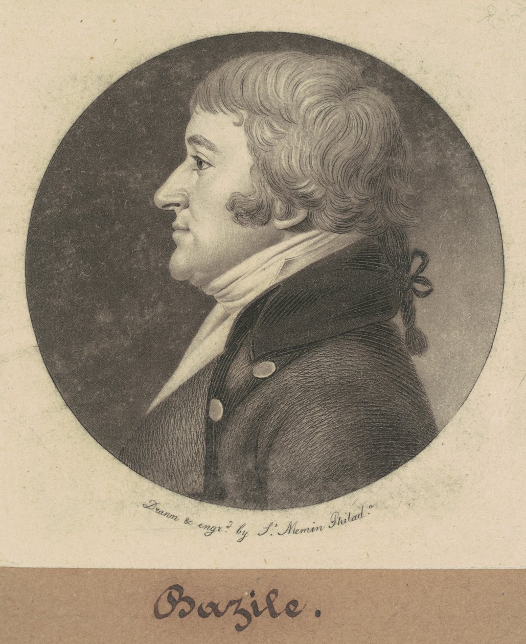 Manjericão de Charles B. J. Févret de Saint Mémin
