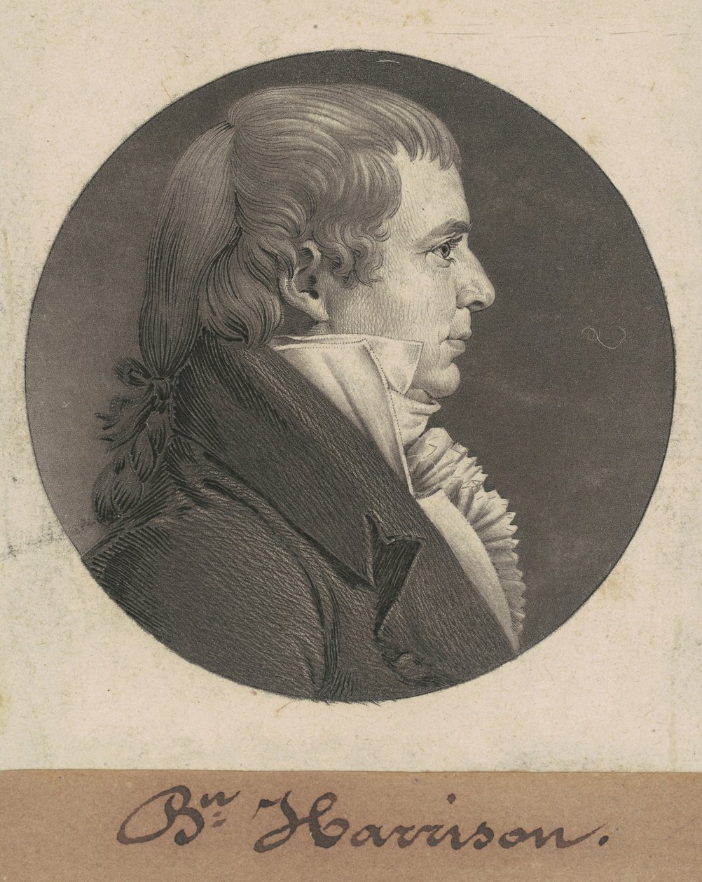 Benjamin Harrison de Charles B. J. Févret de Saint Mémin