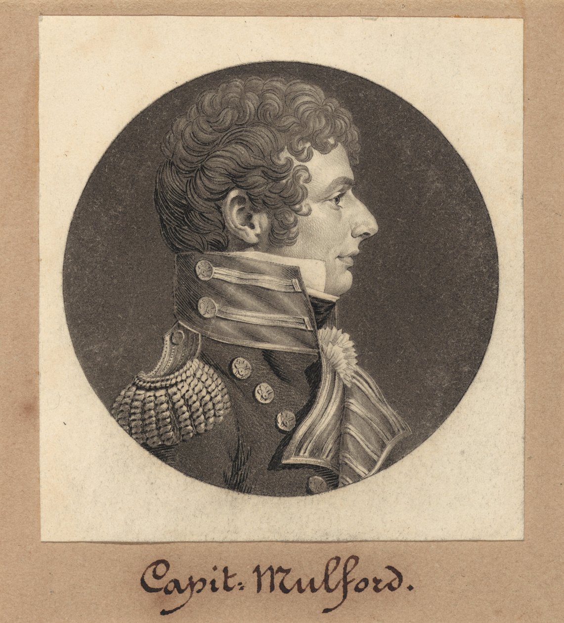 Capitão Clarence Mulford de Charles B. J. Févret de Saint Mémin