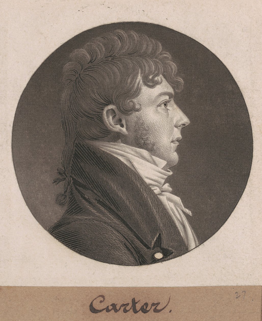 Carter de Charles B. J. Févret de Saint Mémin