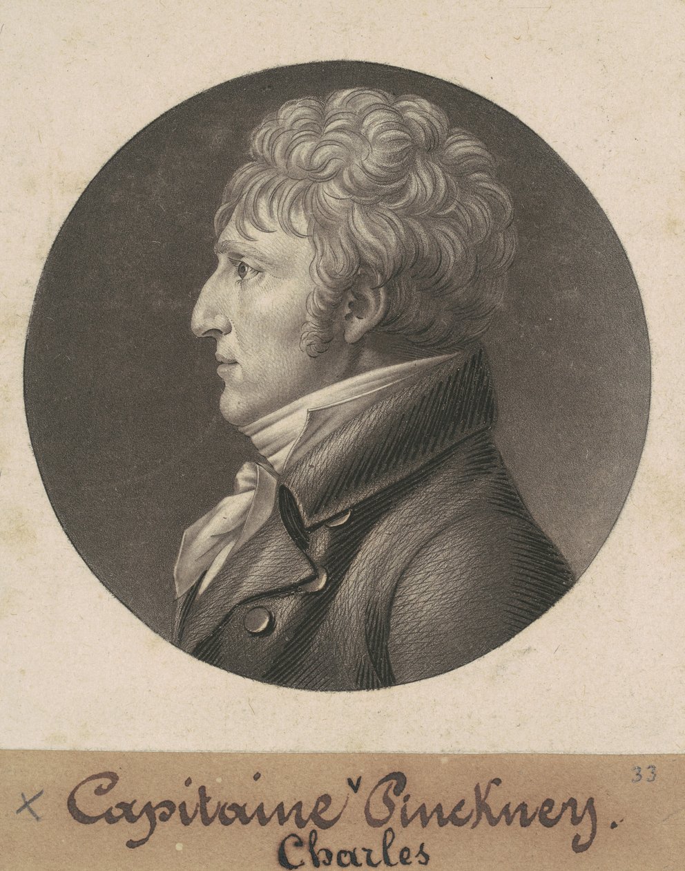 Charles Pinckney de Charles B. J. Févret de Saint Mémin