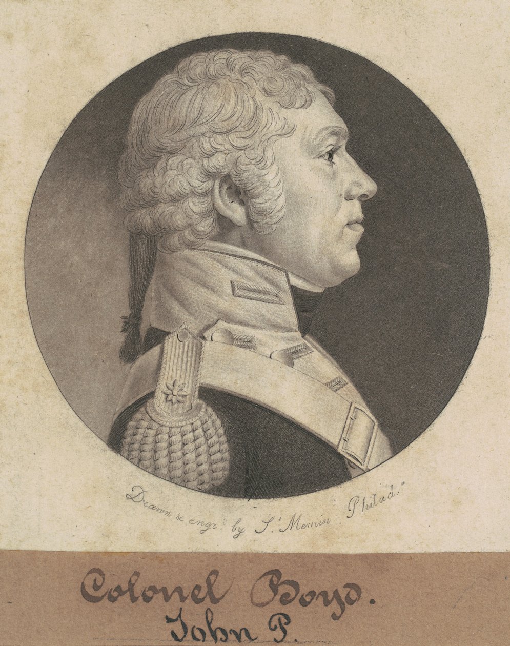 Coronel Boyd de Charles B. J. Févret de Saint Mémin